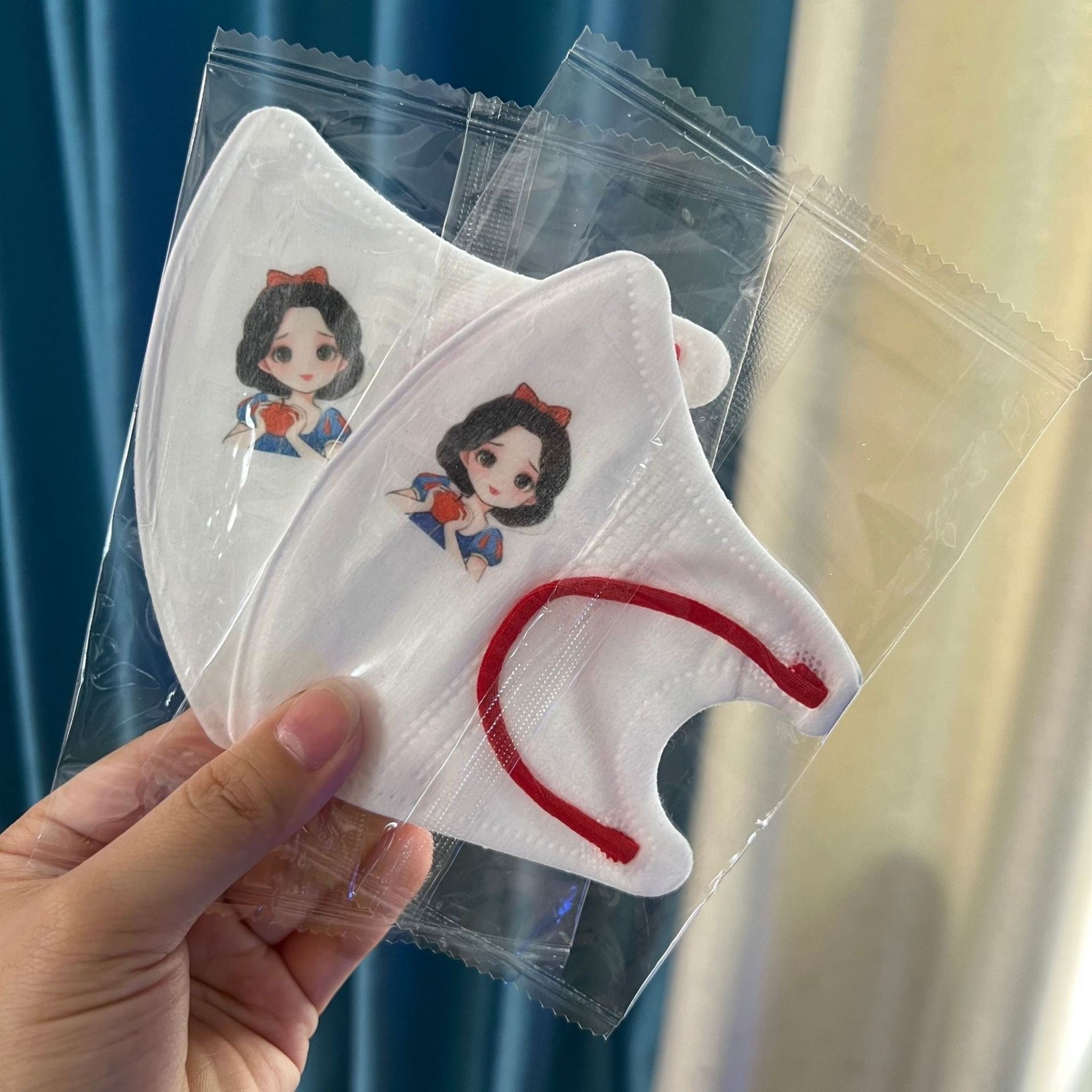 Children's Mask 3d three-layer protective mask cartoon student children breathable printing wholesale independent mask