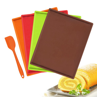 Wholesale Swiss Roll Silicone Mould High Temperature Resistant Baking Pad Baking Pad Home Baking Fruit Dehydration Gadget