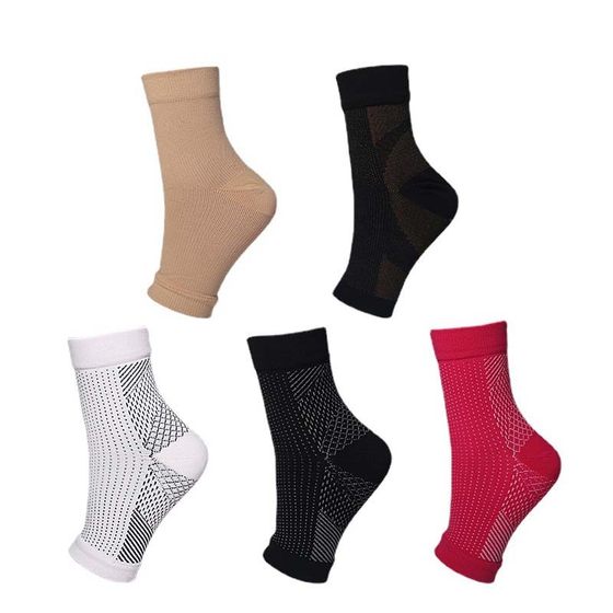 Cross-border Autumn Sports Running Pressure Socks Socks Cover Sweat Absorbing Breathable Compression Socks Socks Full Open Toe Ankles Stingy Socks