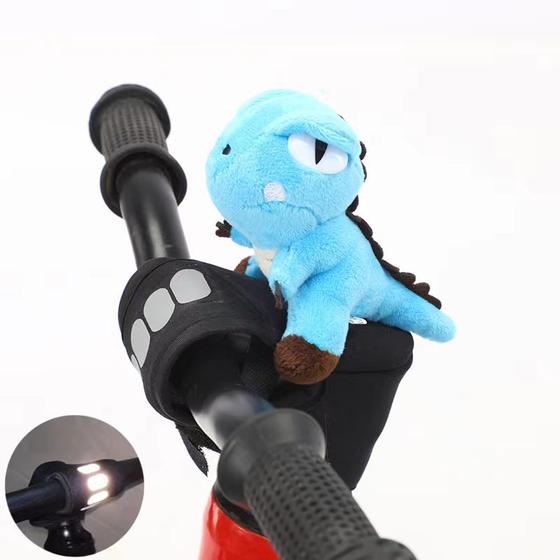 Children's Balance Car Handle Stand Protective Cover Sliding Mountain Bike Breast Protection Anti-collision Protector Rubber Handle Doll