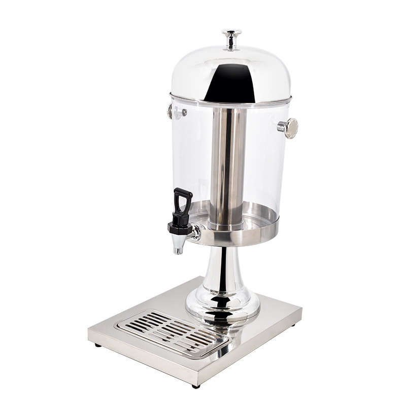 Beer machine 8L juice machine single head double head three head Self-Service milk beverage machine soy sauce dispenser juice tripod