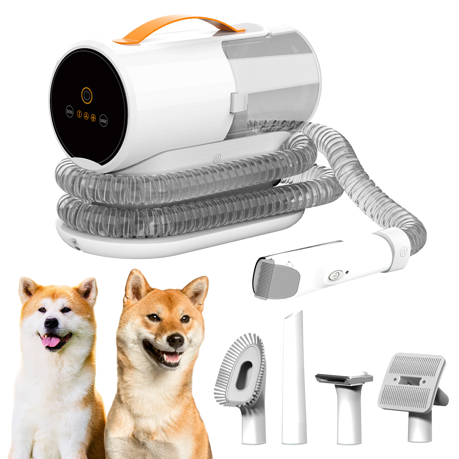 Pet multi-functional hair conditioner for cats and dogs electric clippers for pets thin comb to float hair comb cleaning brush air vacuum cleaner