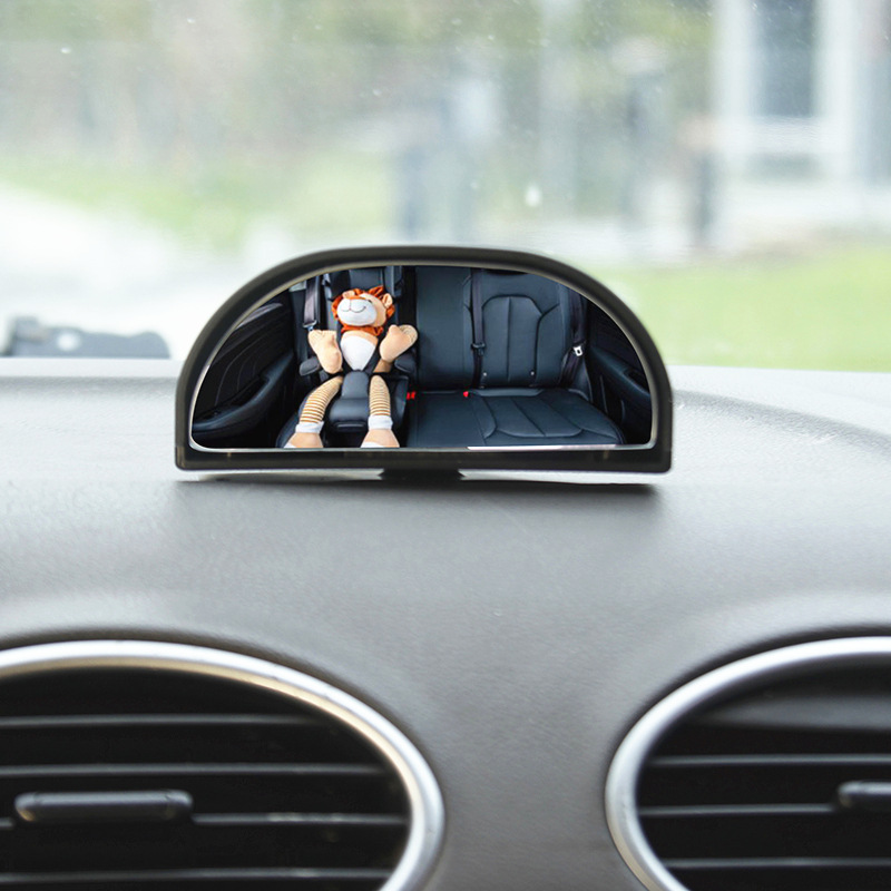 Car reversing blind area large field of view wide-angle auxiliary mirror 360 adjustable angle coach car equipped with rear blind spot mirror