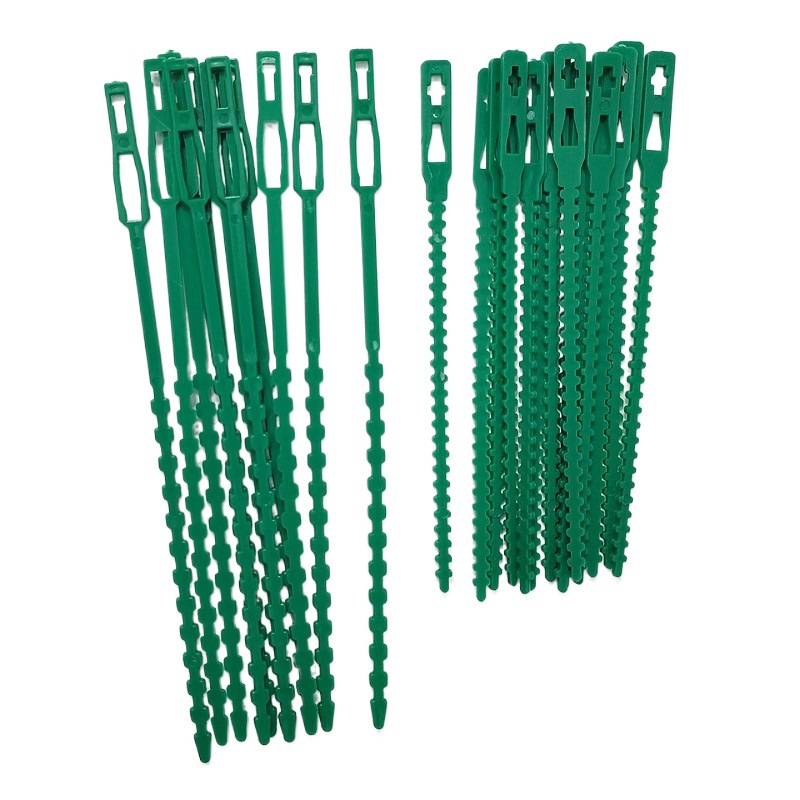 50 multi-functional ties fish bone spurs green ties garden fixed line gardening fish bone ties cable factory