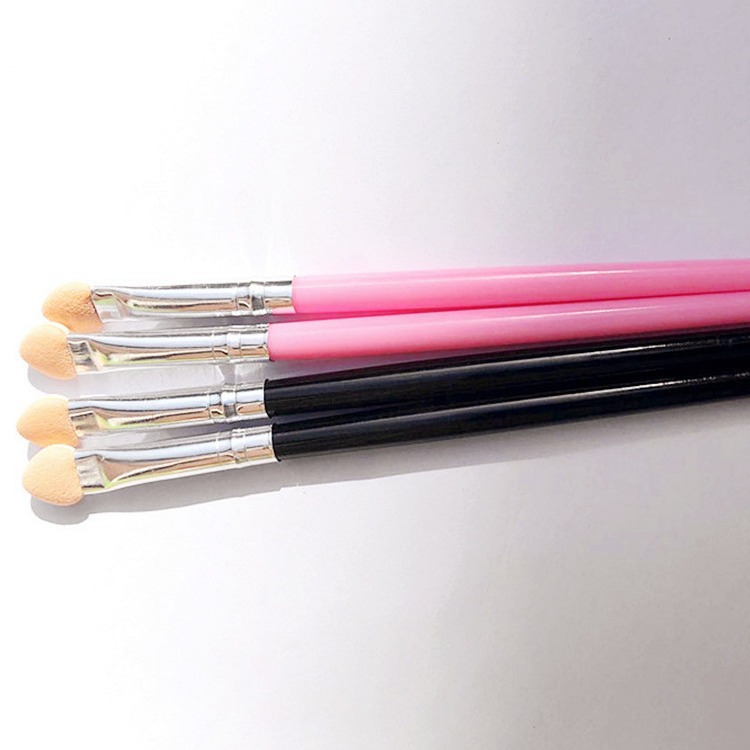 Single sponge makeup brush makeup brush beauty gift eye shadow brush eye shadow stick sponge stick makeup tool