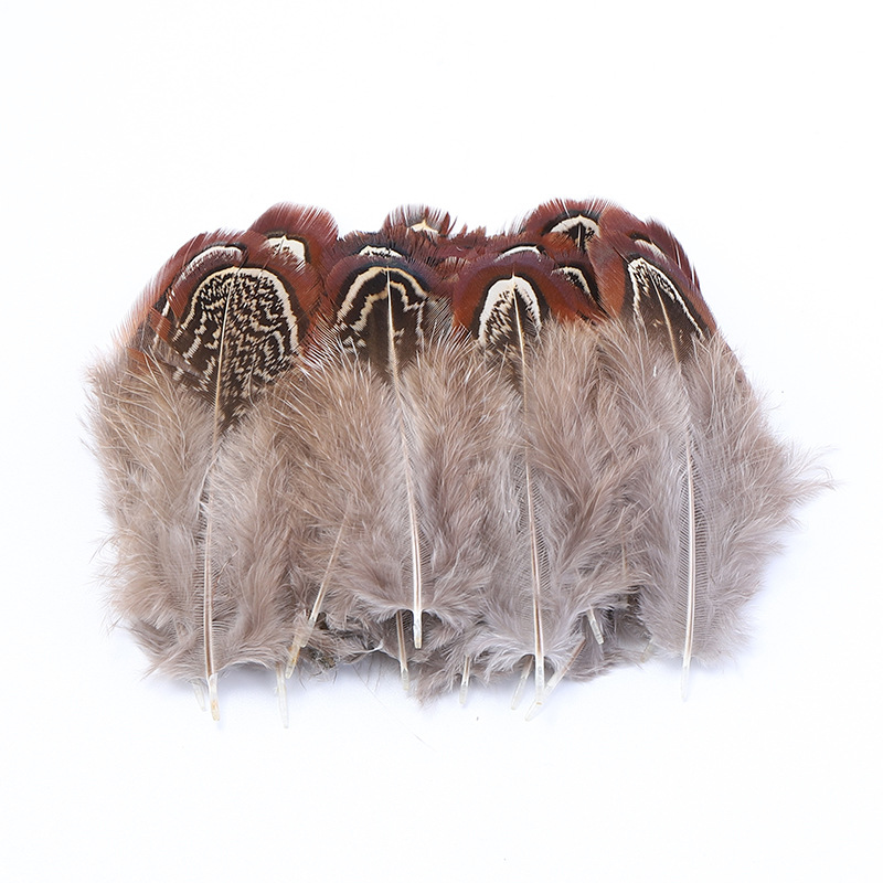 Wholesale a large number of spot DIY jewelry accessories chicken feather 5-8cm large warehouse feather wholesale