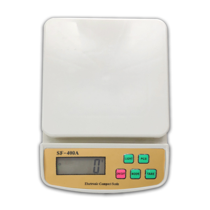 Cross-Border Precision household kitchen scale baking scale 10kg kitchen scale high precision gram scale SF400A kitchen electronic scale