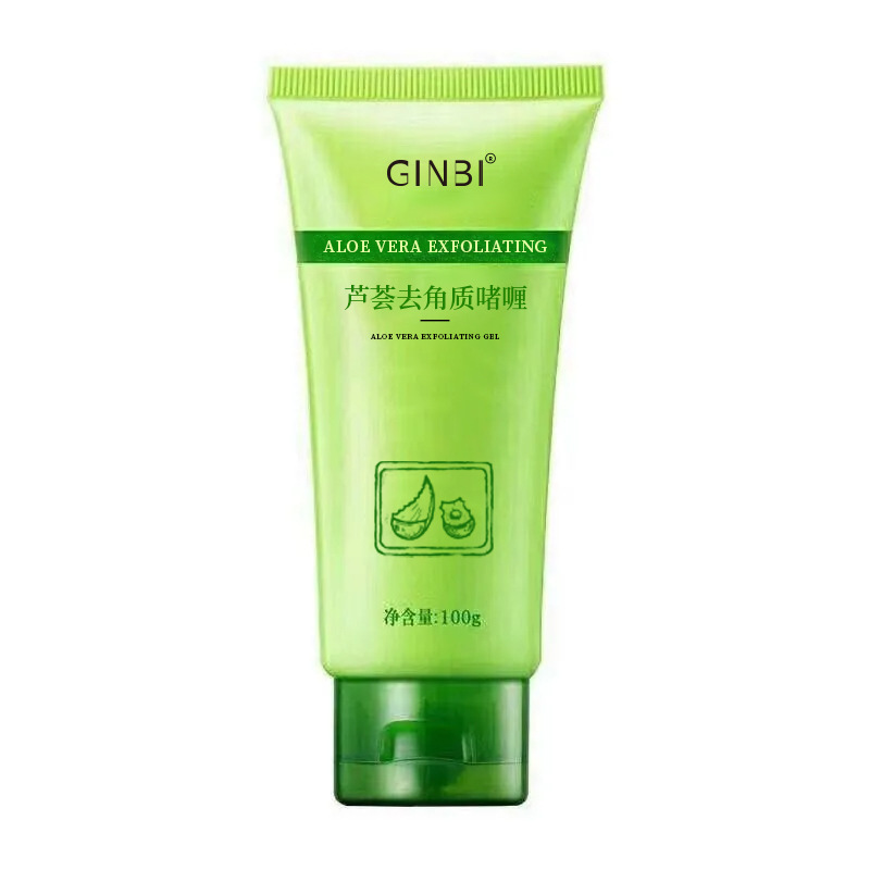 Yinmei Aloe Exfoliating Gel Gel Gentle No Floating No Redness Moisturizing and Blackhead-removing Unisex Gel