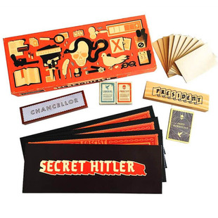 Amazon SECRET HITLER Revealing HITLER English Version Puzzle Game Card