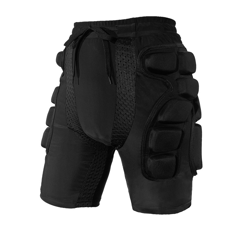 Yetişkin Kayak Kalça Koruma Pantolonu Kaykay Paten Koruyucuları Kalınlaştırılmış Sünger Düşme Önleyici Pantolon Nefes Alabilir Yüksek Elastik Pantolon_voghion.com