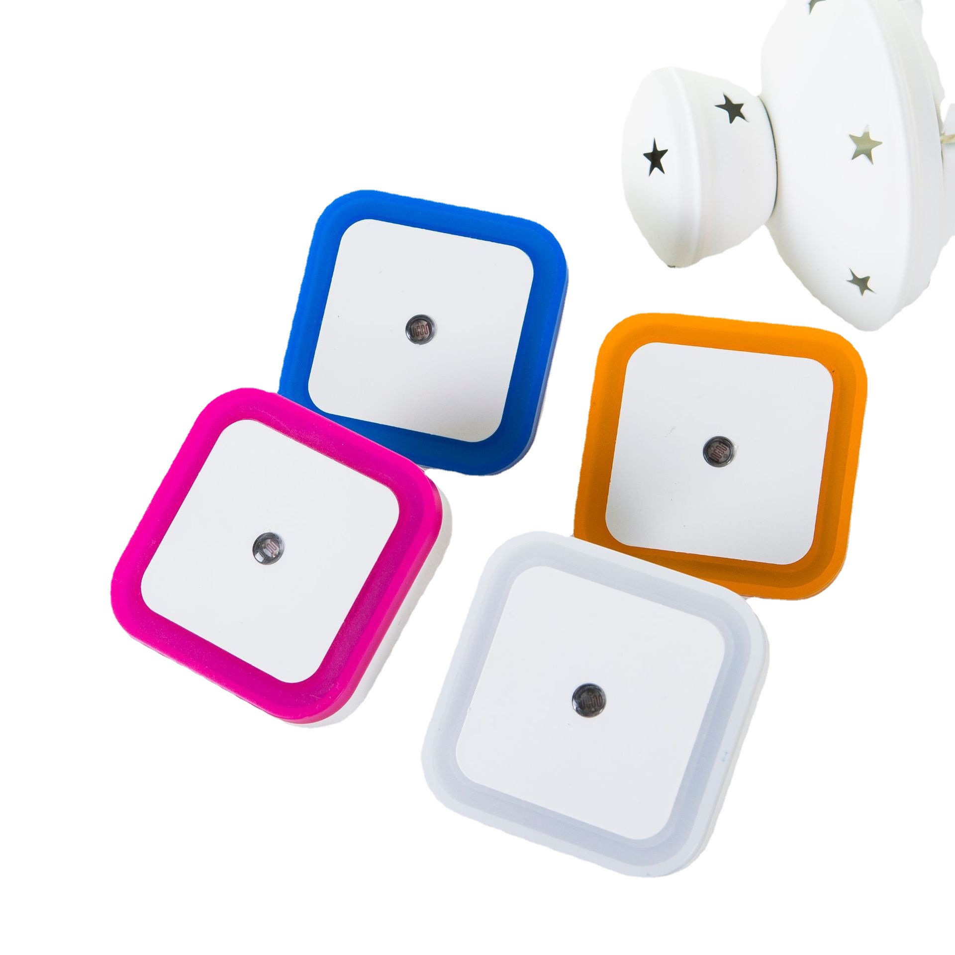 Cross-Border dedicated supplier Halo LED plug-in light control gift nightlight Amazon induction lamp CE European regulations US regulations