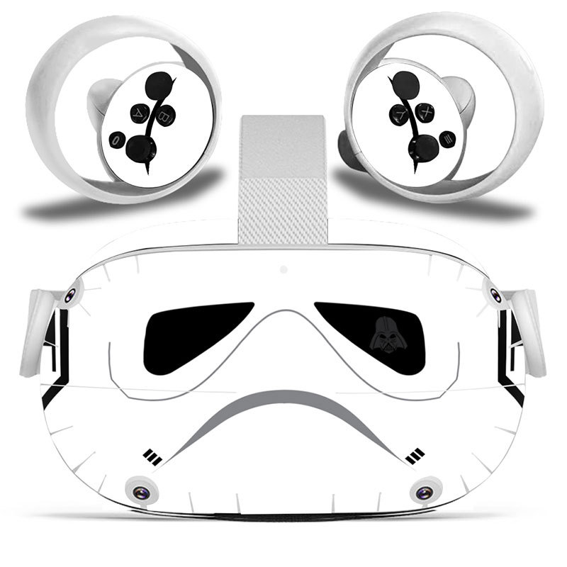 Oculus Quest All-in-One 2 Generation VR Glasses Storage Box VR Glasses Cartoon Sticker Film Creative Sticker