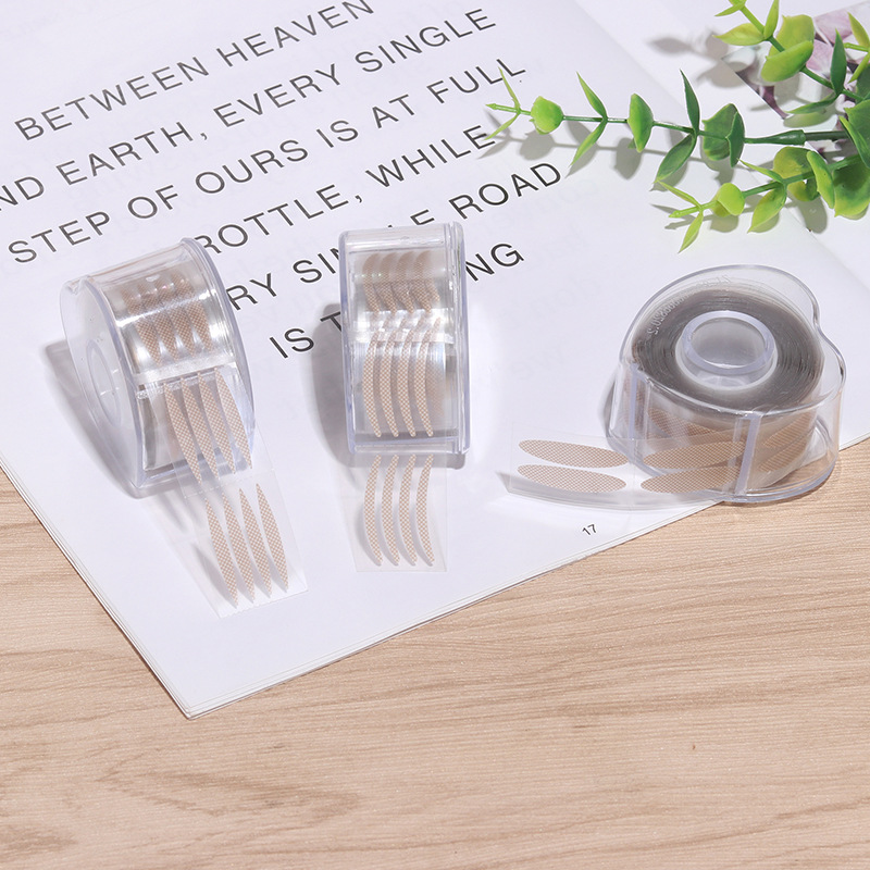 Makeup Artist Special Mesh Lace Double Eyelid Sticker Traceless Natural Invisible Strong Sticky Lasting Flesh Color Roll for Women