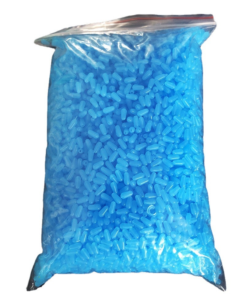 Silicone Space Bean Anti-Tangle Bean Silicone Buffer Bean Eight Ring Bean Stop Silicone Anti-Tangle Bean Bulk Fishing Gear Accessories
