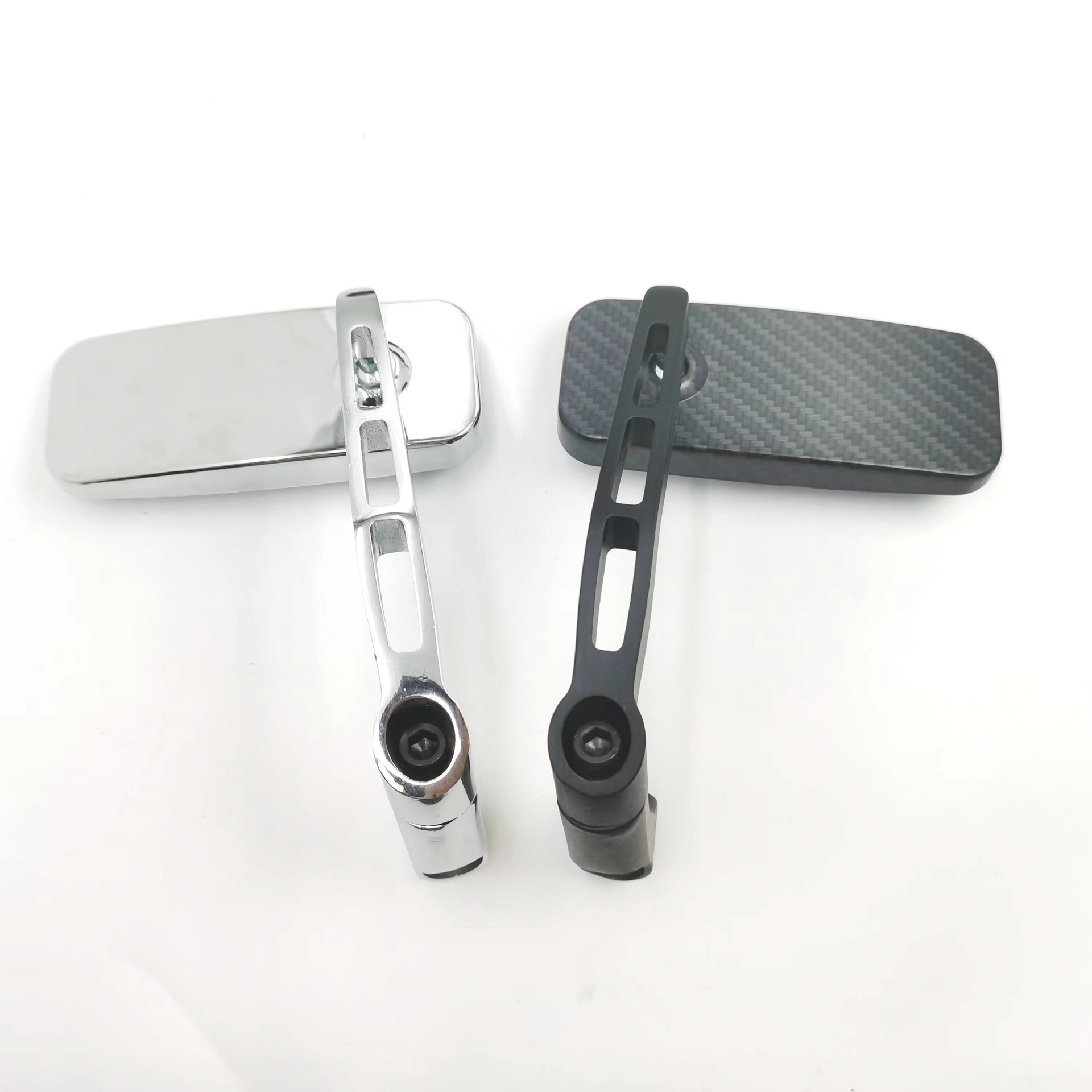 Wholesale Japanese Monster Rotatable Bending Rod Mirror Mirror Modification Accessories Motorcycle Electric Car Retro Rearview Mirror