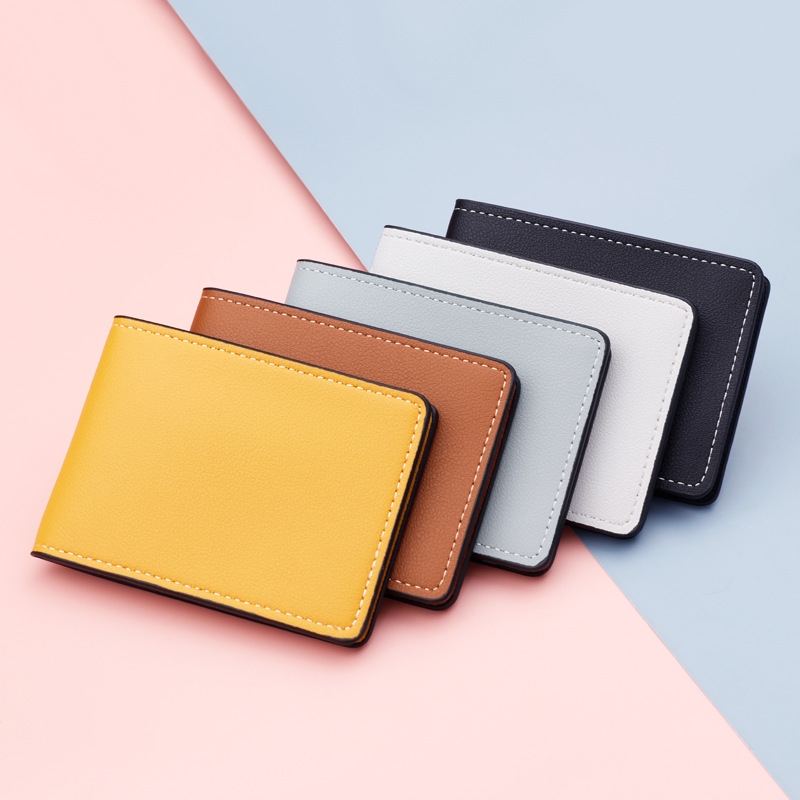 2 Card position non-standard motor vehicle driver's license leather case driving license card bag ultra-thin oil-edged card bag factory wholesale