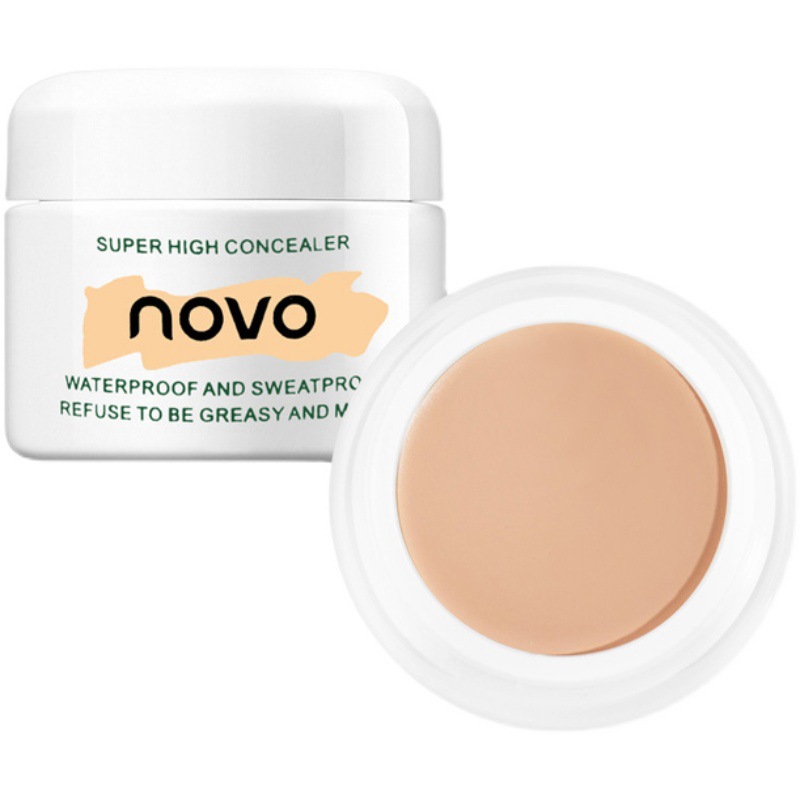 novo High-definition Clear and Clean Concealer for Women to Cover Spots, No Stalks, No Makeup, No Sweat-proof Concealer, Pockmarks and Dark Circles