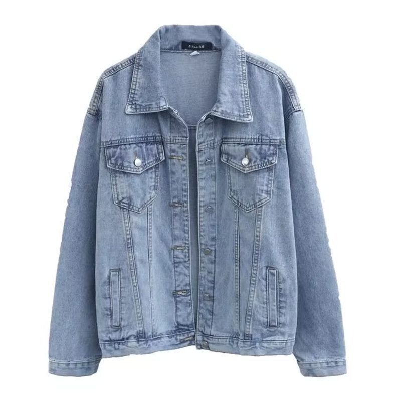Denim coat for women Spring and Autumn 2023 new versatile loose bf small retro jacket fashionable ins top