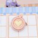 [Powder ruler] Orange lucky heart