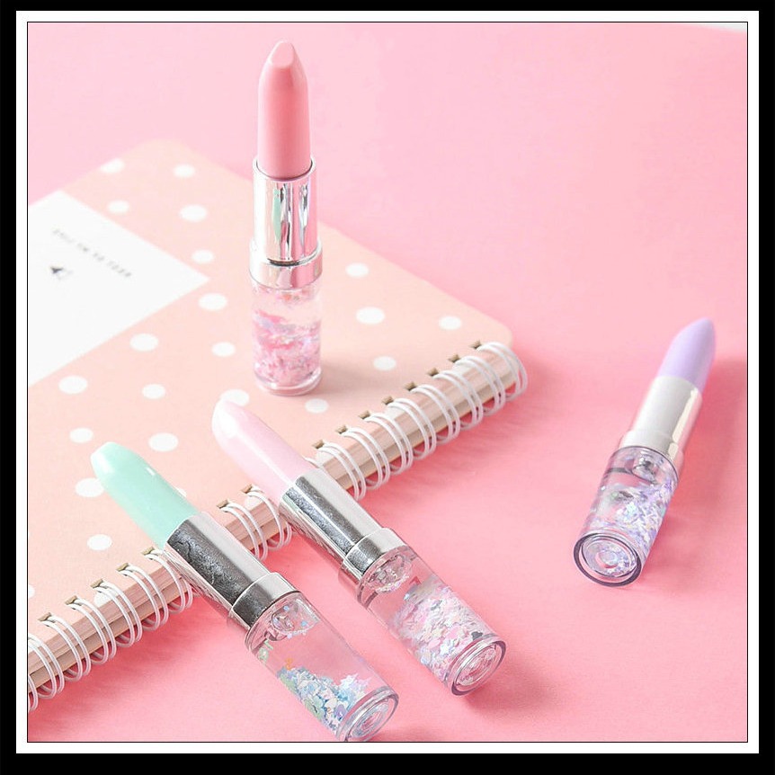 Rouge mini fairy heart pen swirl quicksand liquid cosmetics neutral water signature pen