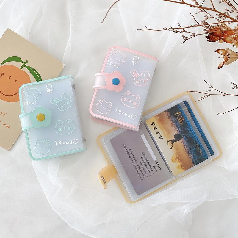 New 2021 Card Holder Women's Large Capacity Multi-Card Holder Japanese Style Small and Ultra-thin Anti-degaussing Card Holder