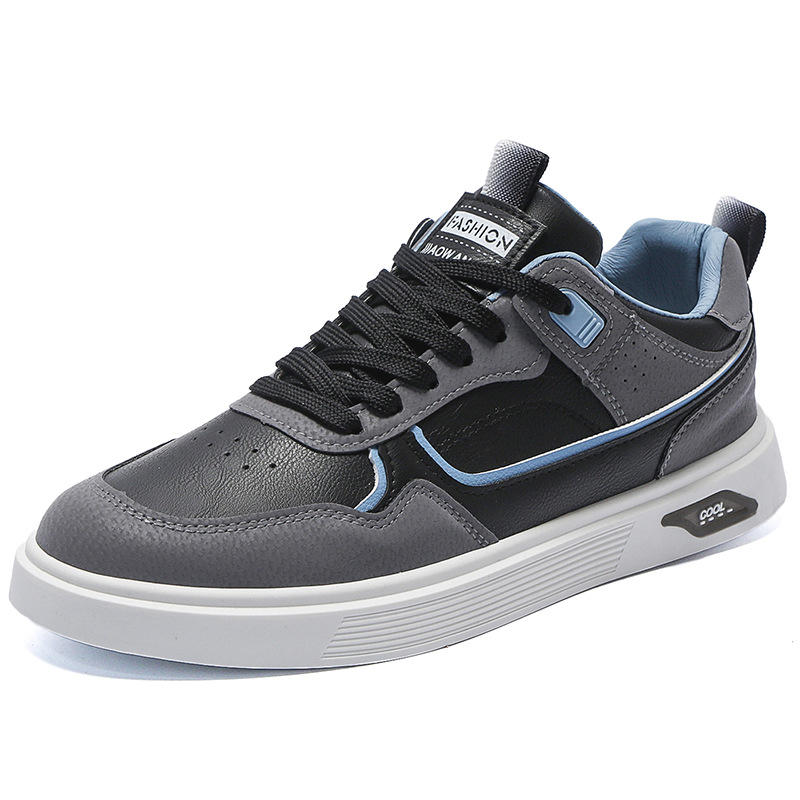 Spring Men's Shoes New Breathable Canvas Shoes Men's Korean Style Fashionable All-match White Men's Sports Casual Sneakers Trendy Shoes