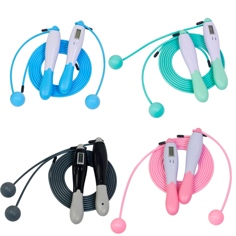 Factory wholesale electronic counting intelligent rope skipping cordless rope set Fitness beauty equipment sporting goods generation