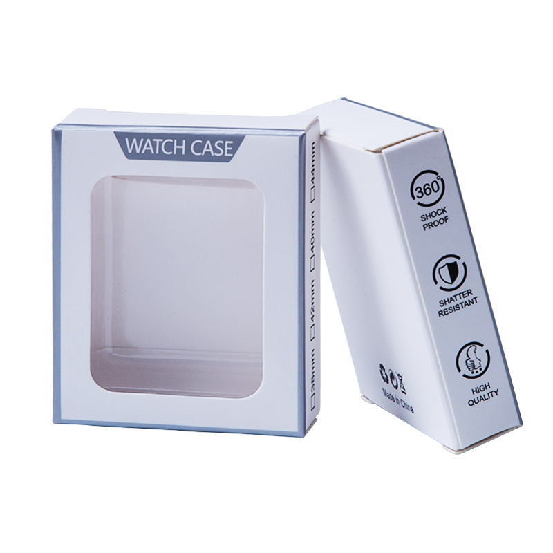 Spot Apple watch watch case protective case packaging neutral color box blister with inner tray packaging box