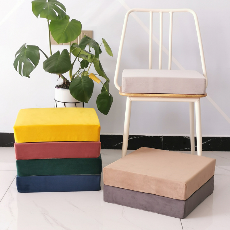 Source factory hardened sponge cushion Dutch velvet solid wood sofa cushion bay window cushion warm and comfortable tatami cushion