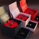 Rose gift box necklace ring earrings lipstick box empty box confession creative birthday gift box