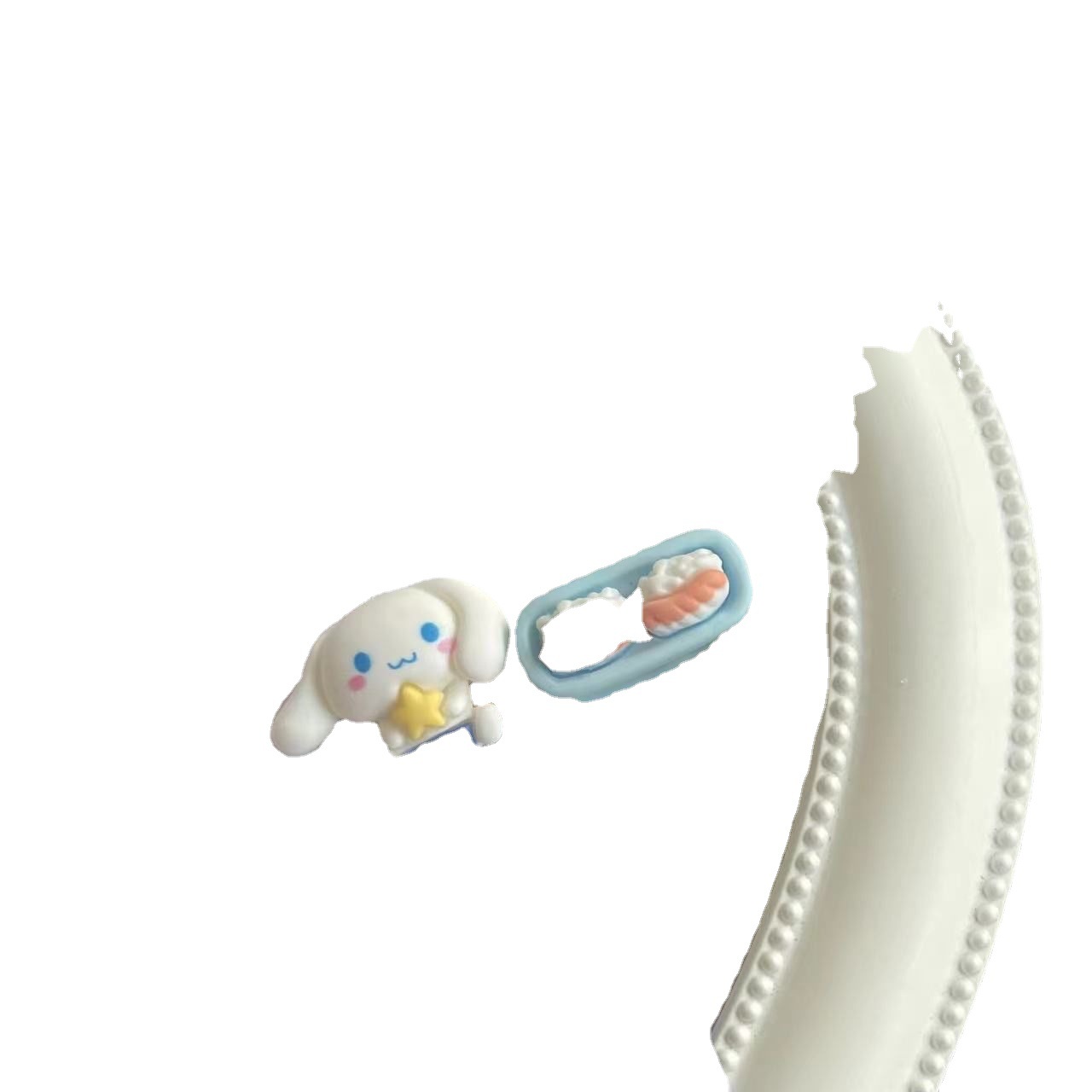 Summer fresh cartoon full body Sanrio cheese hairpin Japanese ins cute sweet student style headclip