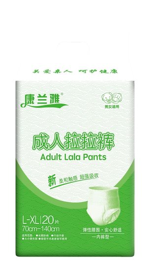 Factory wholesale adult pull-up pants large underwear diapers XL disposable elderly anti-side leakage diaper