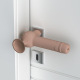 Suction Cup silicone door handle gloves-Brown