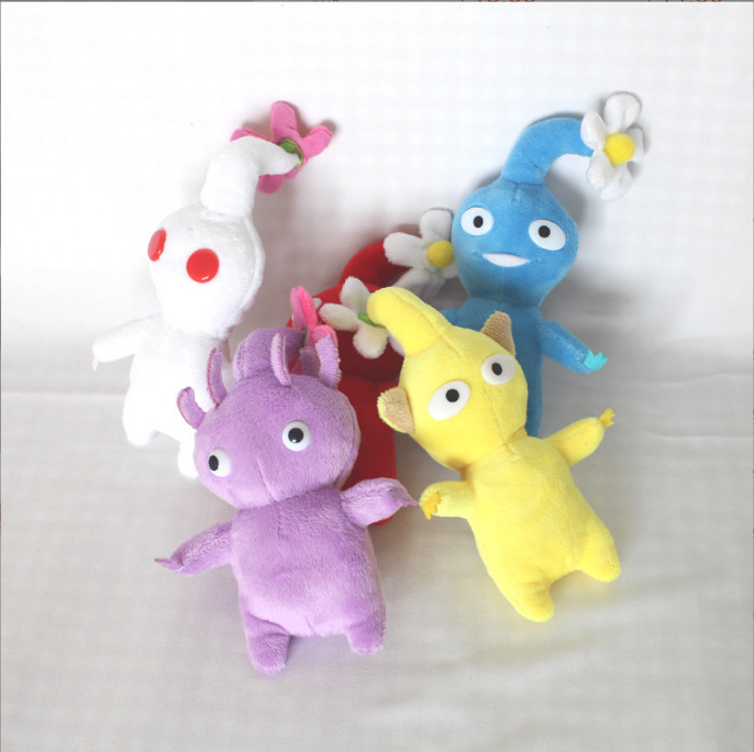 Cross-border PIKMIN plush toy Yellow PIKMIN Olima doll Nintendo game peripheral Doll Doll