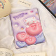 Folding makeup mirror-purple flower bear (small)