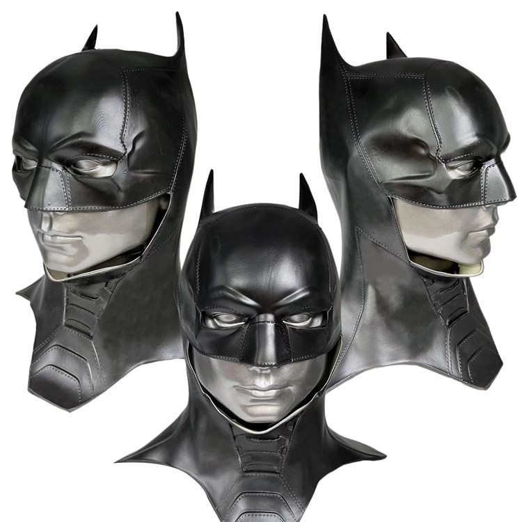 New Batman Latex Mask Headgear Funny Dark Knight Play Halloween Mask COS Movie Around