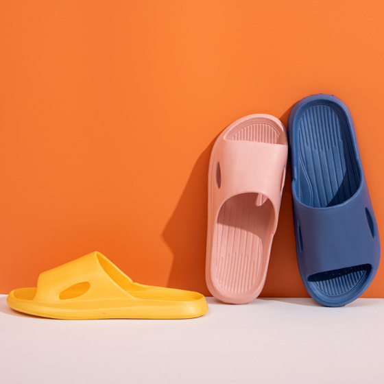 Qida Shun New Home Slippers Women's Summer Non-slip Feeling Home Slippers Couple Bathroom Slippers Wholesale