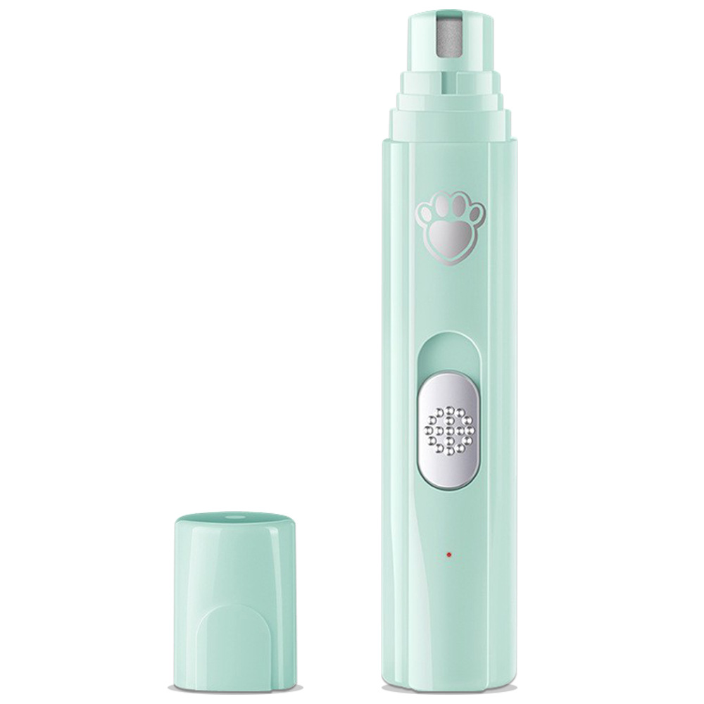  cross-border pet nail polisher cat electric LED nail trimmer dog rechargeable nail clippers can be shipped on behalf of others