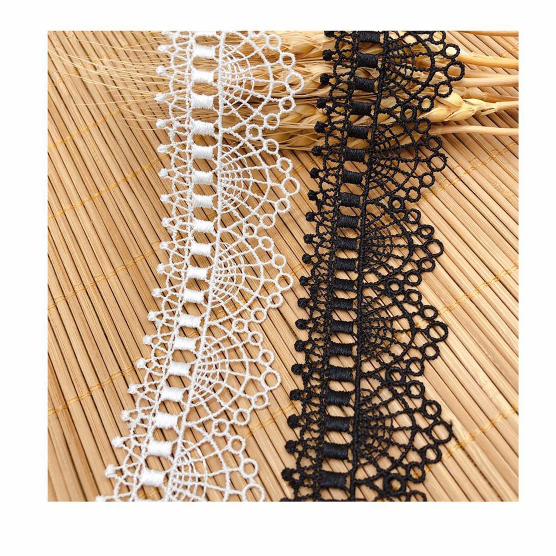 Polyester light thin line water soluble lace clothing accessories clavicle chain pajamas underwear lace Lolita accessories spot lace