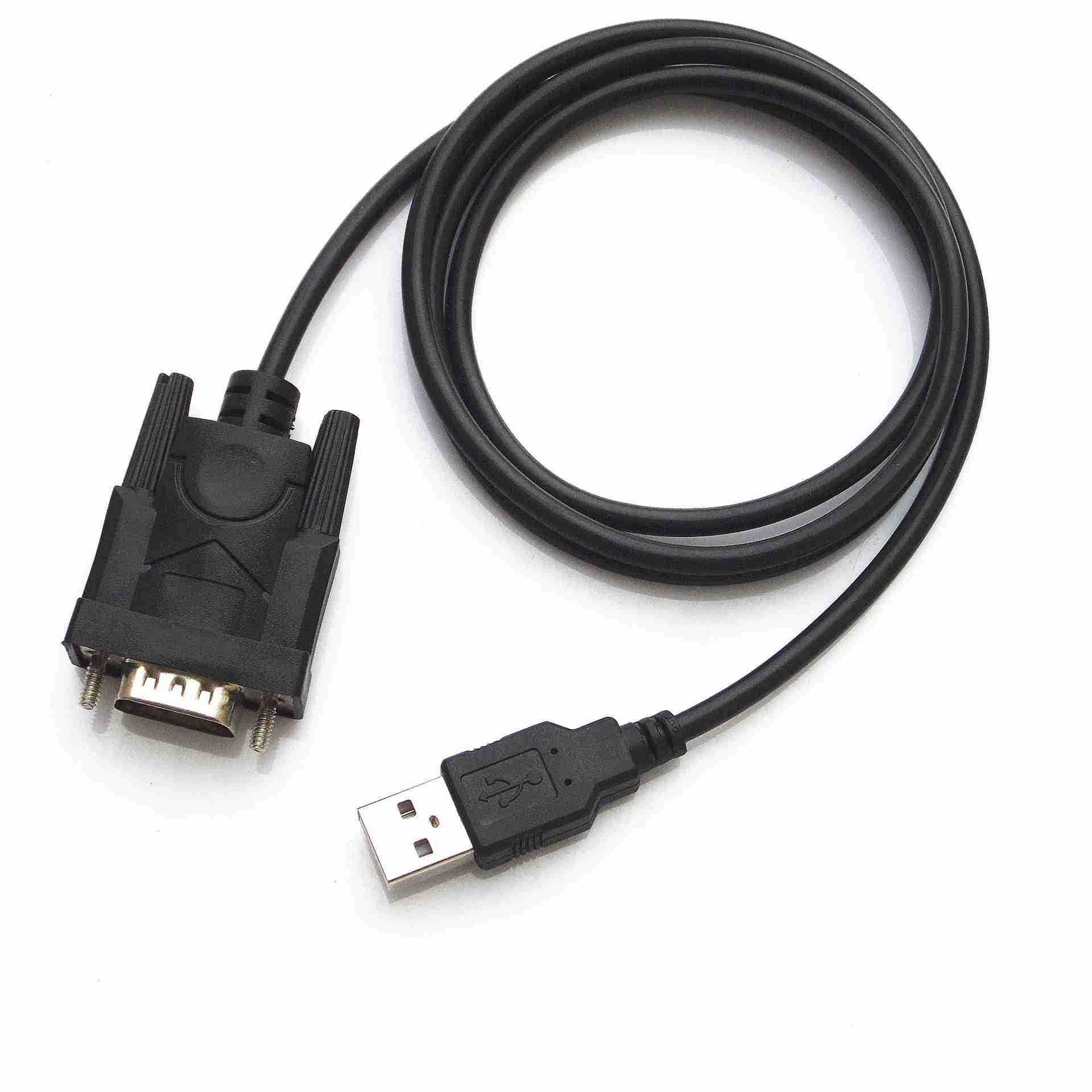 USB to serial port line USB to DB9 pin serial port USB to RS232 converter COM port CH340 serial port male and female