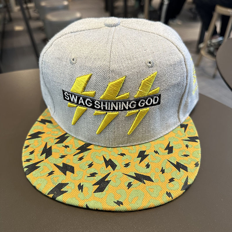 Hat men's spring and autumn big head circumference deep top Flat Brim Hat street fashion Board hat hip hop hat female baseball cap