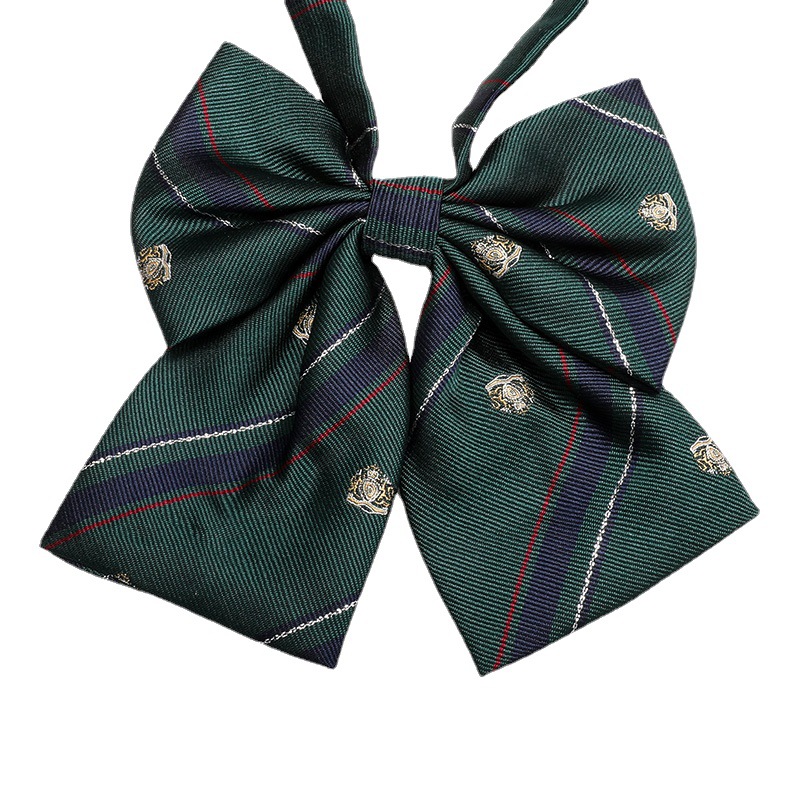jk Uniform Bow Tie Female Solid Color Feather Root Japanese Style Bevel Boxer Student Collar Flower Bow Sailor Suit Small Collar Flower