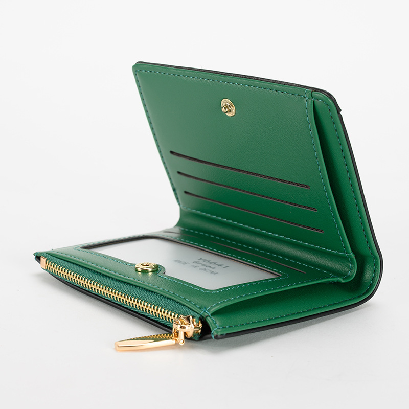 Card Holder zipper wallet for women 2024 New Korean style multi-functional wallet small exquisite ultra-thin card holder ID bag