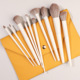 Zero 10 cosmetic brush empty envelope bag [orange]]