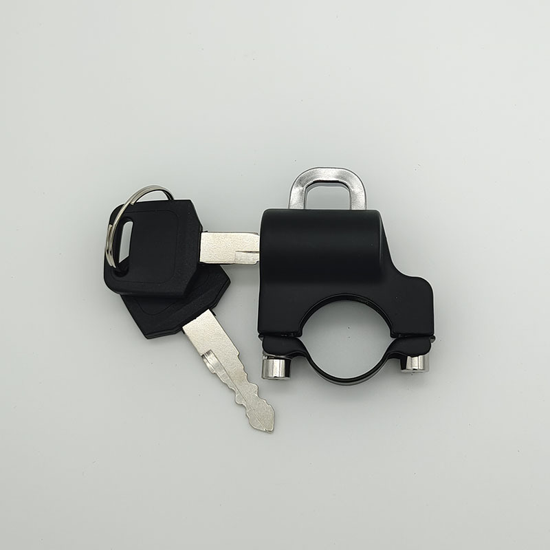 Electric car helmet lock bicycle safety helmet lock battery car motorcycle anti-theft universal fixed multi-function lock