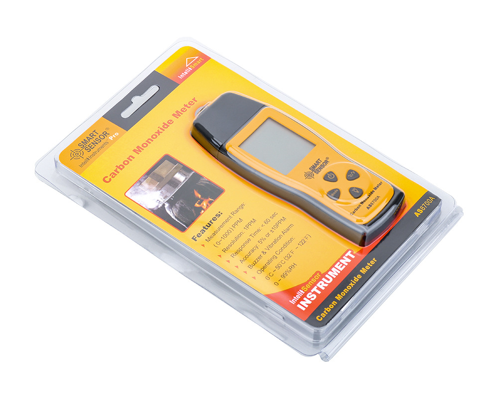 Sima AS8700A portable gas and natural gas leak detection carbon monoxide alarm detector
