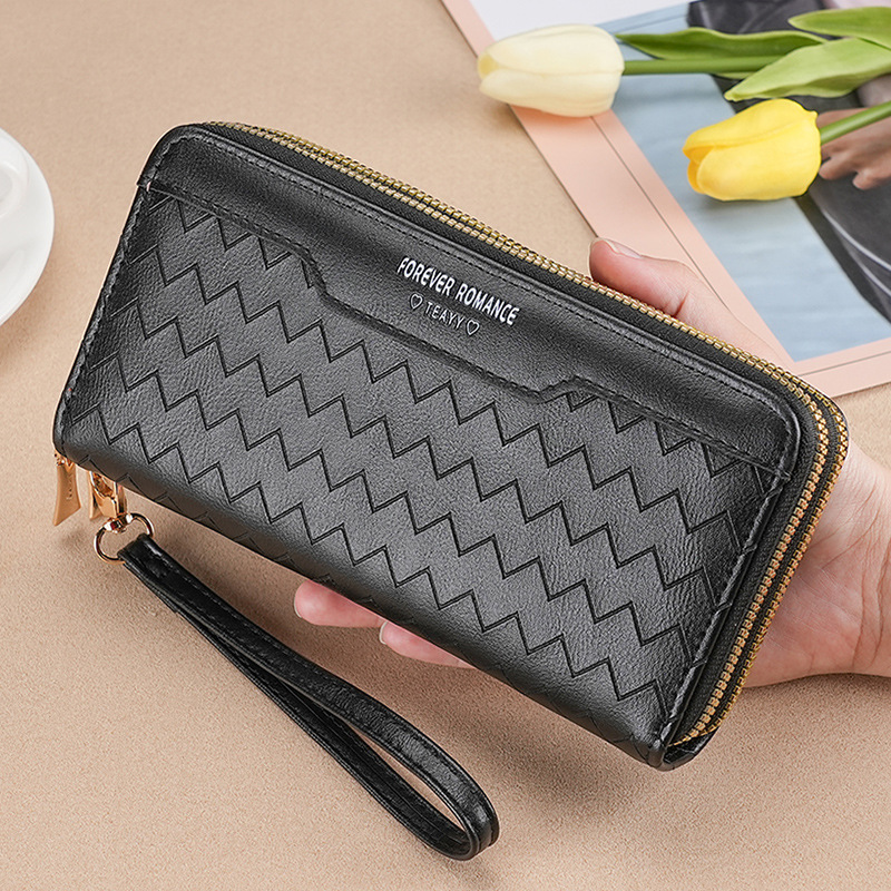 Women's wallet 2024 new small wallet girls long Joker large capacity multi-card cross-border coin purse wholesale