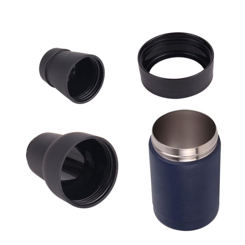 New 3-in-1 stainless steel double-layer vacuum Coke can beer bottle insulation cold tank cooler with bottle opener