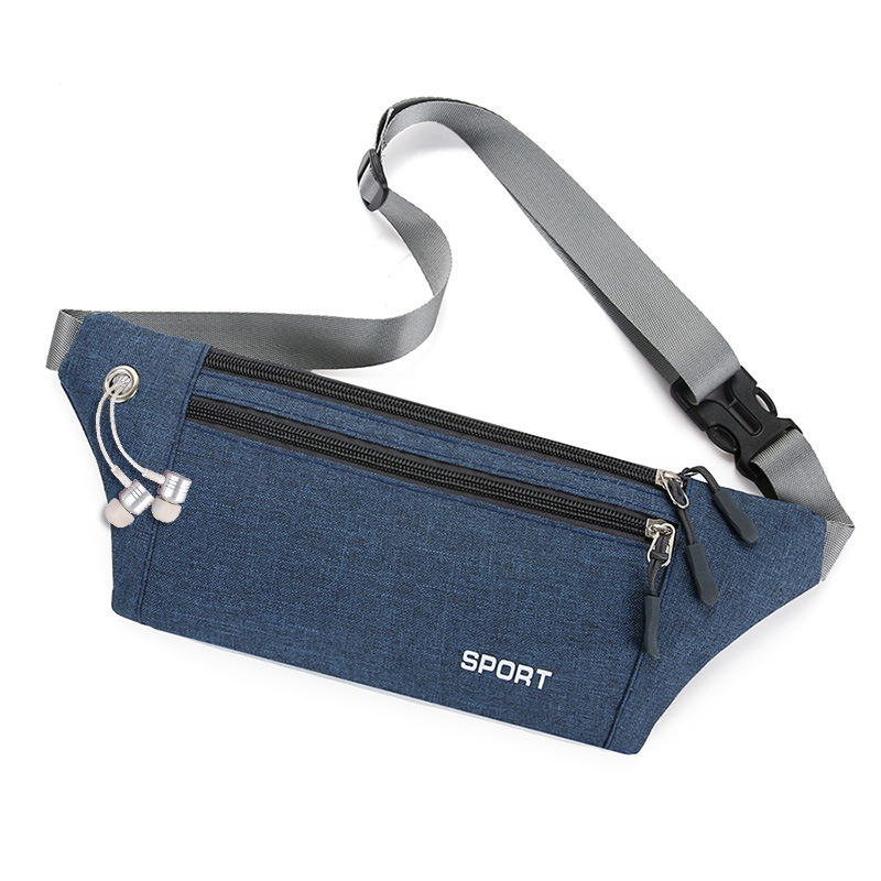 Multi-layer Lightweight New Fashion Casual Waist Bag Men and Women Fitness Sports Running Large Capacity Mobile Phone Bag Hot Sale