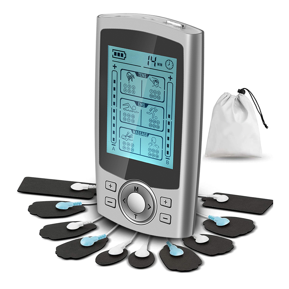 New 36-mode TENS Meridian Physiotherapy Instrument Three-in-One AB Channel Massager EMS Pulse Massager